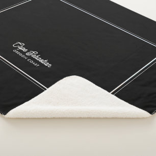 Colourful Cape Sebastian Oregon Coast Art Sherpa Blanket