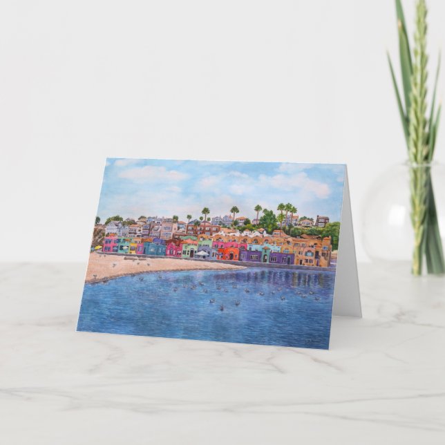 Colourful Capitola  Card (Front)