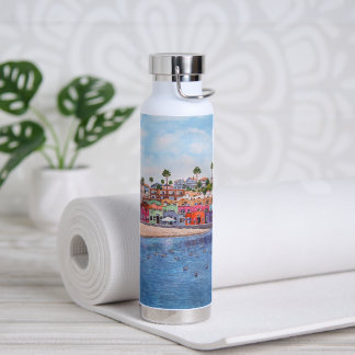 Colourful Capitola  Water Bottle