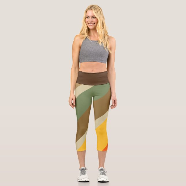 colourful capri leggings (Front)