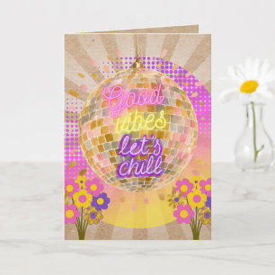 Colourful card
