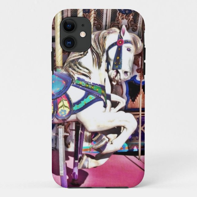 Colourful Carousel Horse at Carnival Photo Gifts Case-Mate iPhone Case (Back)