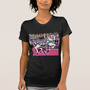 Colourful Carousel Horse at Carnival Photo Gifts T-Shirt