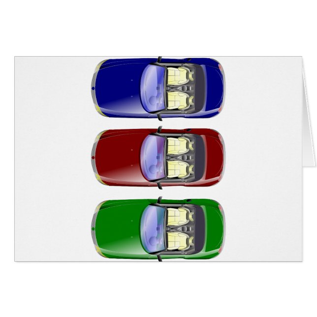 Colourful cars (Front Horizontal)
