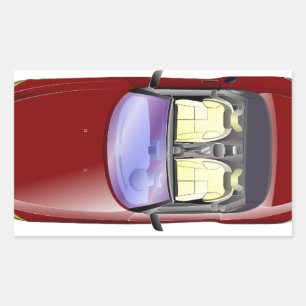 Colourful cars sticker