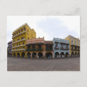 Colourful Cartagena Postcard
