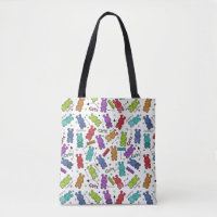 Colourful Cartoon Hippo Pattern
