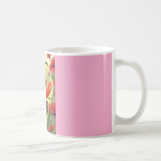 Colourful Cartoon Print Mug – Fun and Whimsy for E