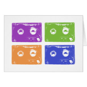 Colourful cassettes!