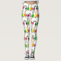Colourful Cat Butts Pattern