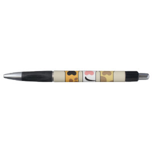 Colourful cat paws pen