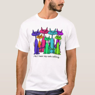 Colourful Cats T-shirt