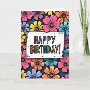 Colourful Celebration Card