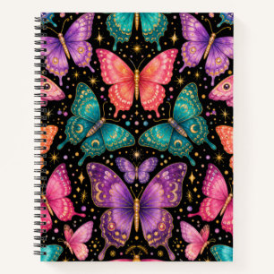 Colourful Celestial Butterfly Notebook