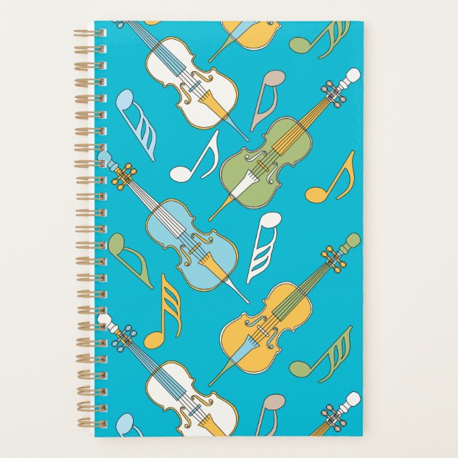 Colourful Cello Notes Planner (Front)