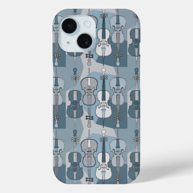 Colourful Cello Pattern  Case-Mate iPhone Case (Back)