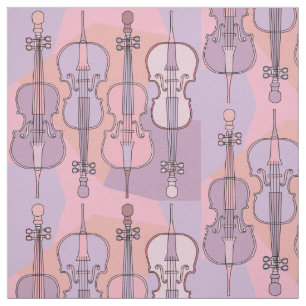 Colourful Cello Pattern Fabric
