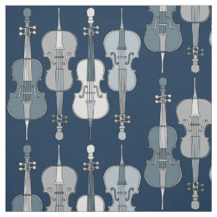 Colourful Cello Pattern Fabric