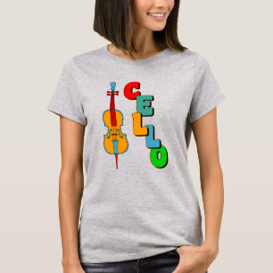 Colourful Cello T-Shirt