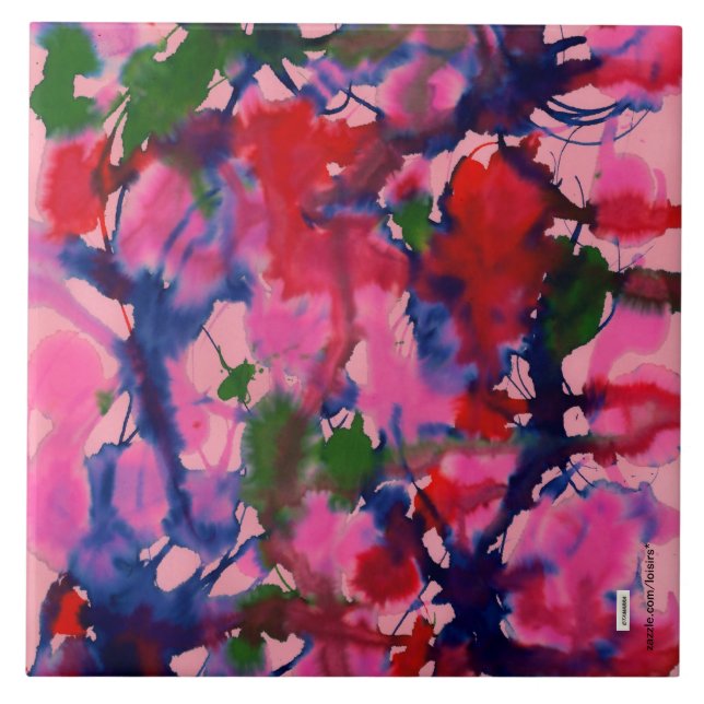 Colourful Ceramic Tile (Front)