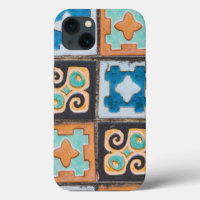 Colourful Ceramic Tiles Pattern Design