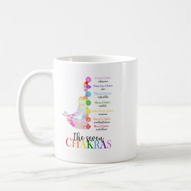Colourful Chakra Mug (Left)