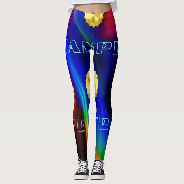 Colourful Champion Spirit Leggings (Front)
