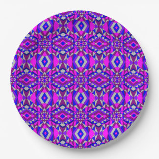 Colourful Chaos 35 Paper Plate