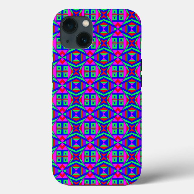 Colourful Chaos 42 OtterBox iPhone Case (Back)