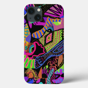 Colourful Chaos iPhone Case