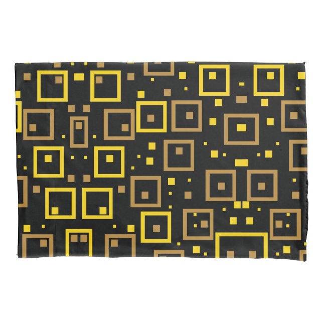 Colourful Chaos: Random Colour Splashes Pillowcase (Front)