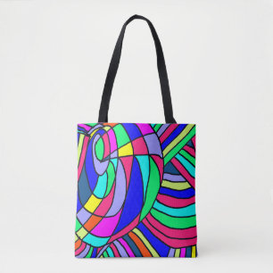 Colourful Chaos Tote Bag