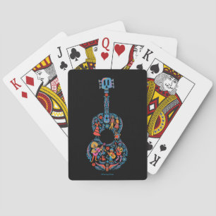 Colourful Character Guitar Playing Cards