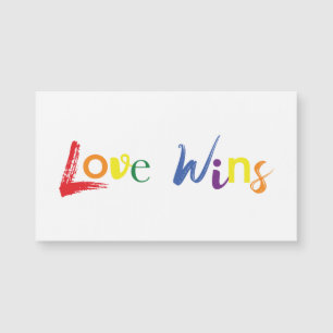 Colourful, cheerful, creative design of Love Wins