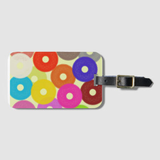 colourful cheery colour will make your life vibran luggage tag