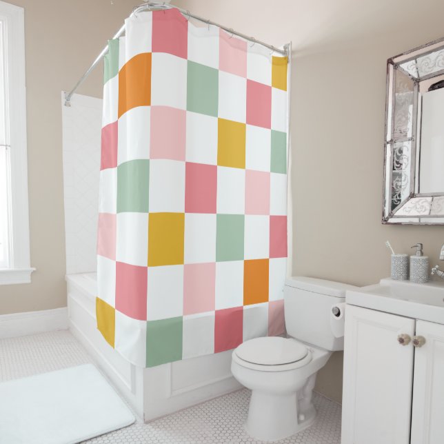 Colourful Chequerboard (In Situ)