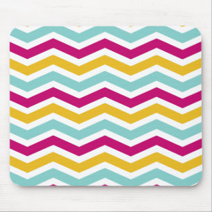 Colourful Chevron Mouse Pad