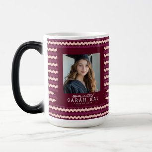 Colourful Chevron Print Senior Year Grad Magic Mug