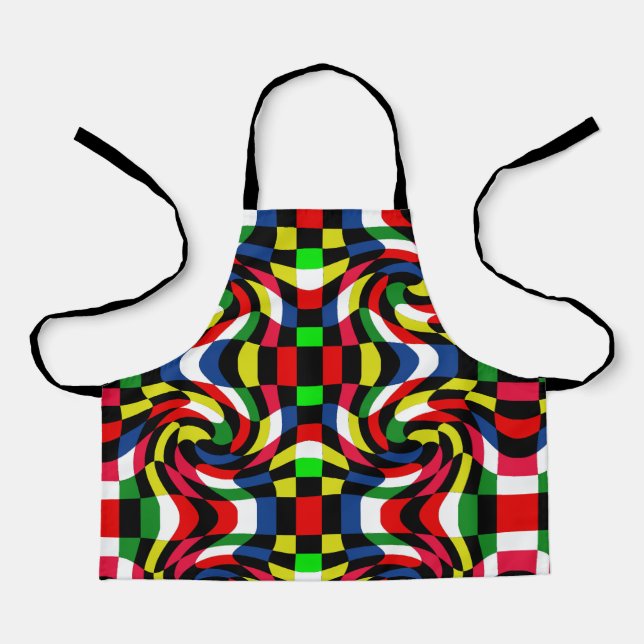 colourful children's apron (Front)