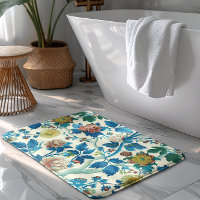 Colourful Chinoiserie Traditional Floral Pattern