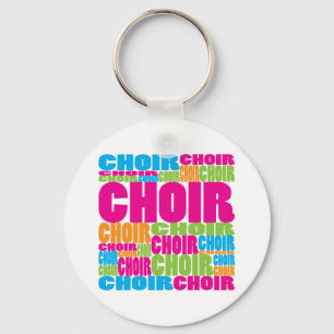 Colourful Choir Keychain