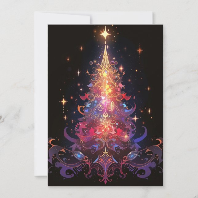Colourful Christmas Cards - Digital Christmas Card (Front)