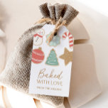 Colourful Christmas Cookie Holiday Gift Tags<br><div class="desc">Add a finishing touch to your Christmas gifts or holiday decor with these whimsical gift tags,  featuring colourful Christmas cookies in festive colours;</div>