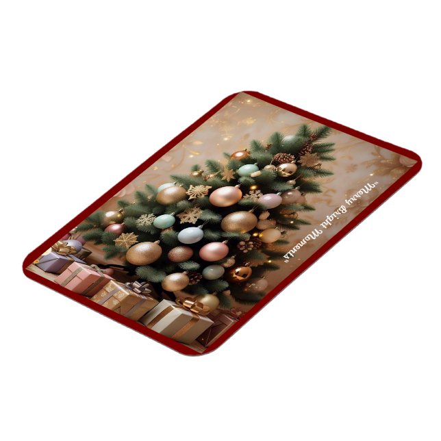 "Colourful Christmas Decor" Magnet (Left Side)
