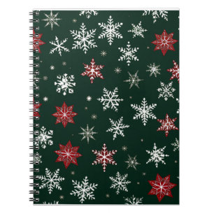 Colourful Christmas Notebook – Festive Winter Desi