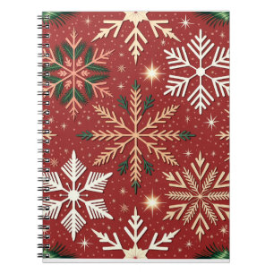 Colourful Christmas Notebook – Festive Winter Desi