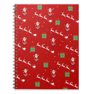 Colourful Christmas Notebook – Festive Winter Desi