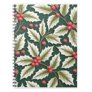 Colourful Christmas Notebook – Festive Winter Desi