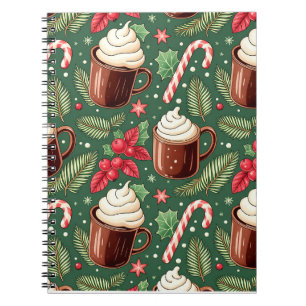 Colourful Christmas Notebook – Festive Winter Desi