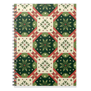 Colourful Christmas Notebook – Festive Winter Desi